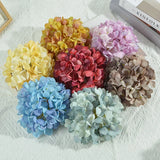 3Pcs Artificial Hydrangea Flowers for Home Wedding Decor
