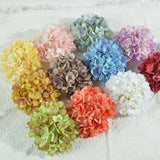 3Pcs Artificial Hydrangea Flowers for Home Wedding Decor