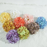 3Pcs Artificial Hydrangea Flowers for Home Wedding Decor