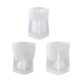 3D Cheek Support Family Silicone Mold for DIY Candle Making Resin Crafts