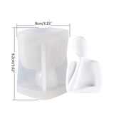 3D Cheek Support Family Silicone Mold for DIY Candle Making Resin Crafts