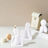 3D Cheek Support Family Silicone Mold for DIY Candle Making Resin Crafts