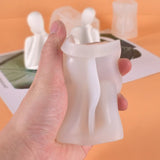 3D Cheek Support Family Silicone Mold for DIY Candle Making Resin Crafts