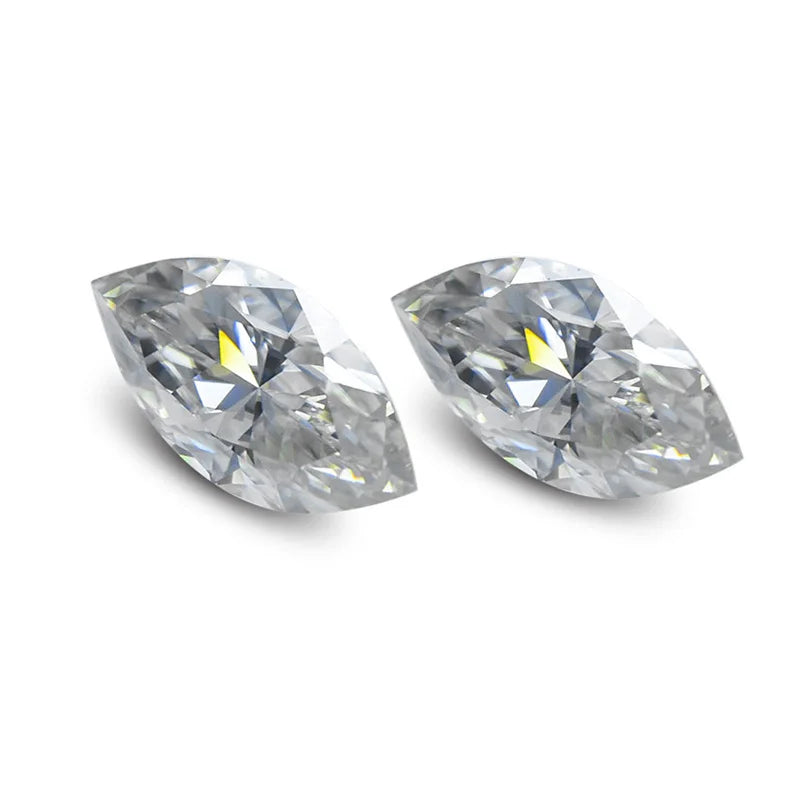 1-3ct D VVS1 Marquise Moissanite Stone Geometric Diamond Bead Tester