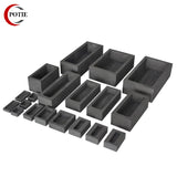 1-3kg High Purity Graphite Ingot Bar for Silver Copper Casting