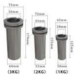1-3kg High-Purity Graphite Crucible for Melting Precious Metals