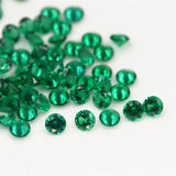 1~3mm Green Nano Synthetic Gems For Jewelry Stone
