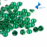 1~3mm Green Nano Synthetic Gems For Jewelry Stone