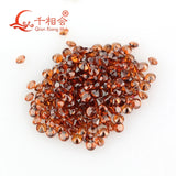 Natural Mozambique Garnet Stone 1-3mm Round Shape DIY Jewelry Loose Gemstone