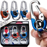 Car Keychain Stainless Steel Creative Key Holder Keyring Men Chain