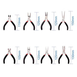 3pcs Stainless Steel Needle Nose Pliers Set Jewelry Making DIY Tools