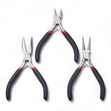 3pcs Stainless Steel Needle Nose Pliers Set Jewelry Making DIY Tools