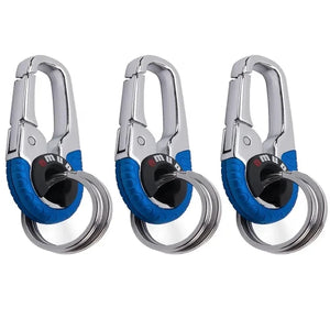 Stainless Steel Key Holder Car Keychain Keyring for Men