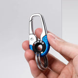 Stainless Steel Key Holder Car Keychain Keyring for Men