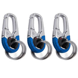 Stainless Steel Key Holder Car Keychain Keyring for Men