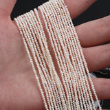 1.5-1.8mm Small Potato Pearl Beads Natural Freshwater Pearl Strand