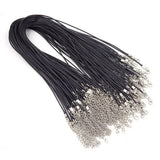 Cotton Waxed Cord Necklace Chain Lobster Clasp DIY Jewelry Making Findings