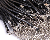 Cotton Waxed Cord Necklace Chain Lobster Clasp DIY Jewelry Making Findings