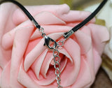 Cotton Waxed Cord Necklace Chain Lobster Clasp DIY Jewelry Making Findings