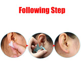 Disposable Safety Ear Piercing Gun Kit with Studs Nose Clip Body Jewelry