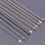 Popcorn Chain Necklaces Stainless Steel Jewelry On The Neck Collar