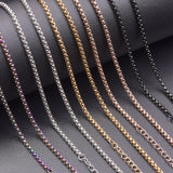 Popcorn Chain Necklaces Stainless Steel Jewelry On The Neck Collar