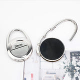 10pcs Portable Folding Purse Hook Crystal Handbag Holder 30mm Blank DIY Crafts