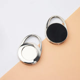 10pcs Portable Folding Purse Hook Crystal Handbag Holder 30mm Blank DIY Crafts