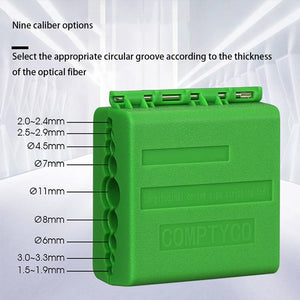 Longitudinal Center Pipe Stripping Tool Fiber Optic Cable Stripper