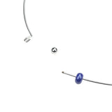 1.5/2.0/3.0MM Rhodium Plating Copper Necklace for Women