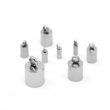 Stainless Steel Tassel Cord End Caps for DIY Jewelry Making