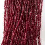 1.5mm Faceted Natural Stone Small Bead DIY Jewelry