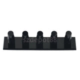 Acrylic Finger Ring Display Jewelry Holder Stand Showcase