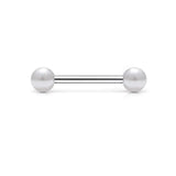 5 PCS Stainless Steel 14G Tongue Rings Barbell Glowe Tongue Barbell Jewelry