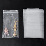 1-50pcs Plastic Zip Bags Jewelry Chain Storage Transparent Poly Clear Bag