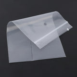 50pcs Thicken Zip Bags for Jewelry Storage Clear Poly Reclosable Chain Strap