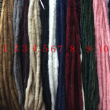 1.5MM/W 2Pcs=2Yards 100% Real Mink Hair Strings Jewerly Ropes