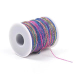 Rainbow 1.5mm Oval Link Chains for Jewelry Making DIY