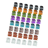 1.5cm 50pcs Small Hair Claw Clip for Women Girls Hair Accessories