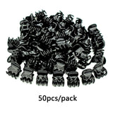 1.5cm 50pcs Small Hair Claw Clip for Women Girls Hair Accessories
