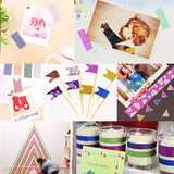 1.5cm DIY Onion Powder Printing Paper Tape Hand Tear Decoration Sticker