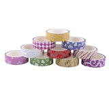 1.5cm DIY Onion Powder Printing Paper Tape Hand Tear Decoration Sticker