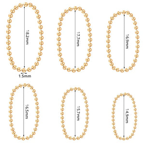 1.5mm 14K Filled Ball Ring Beaded Style Wedding Band Ring For Women Girls