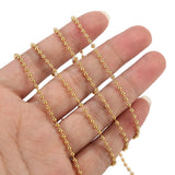 Stainless Steel Ball Bead Chain Jewelry Accessories DIY Making