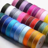 Nylon String Satin Silk Braided Cord for Jewelry Making - 3mm