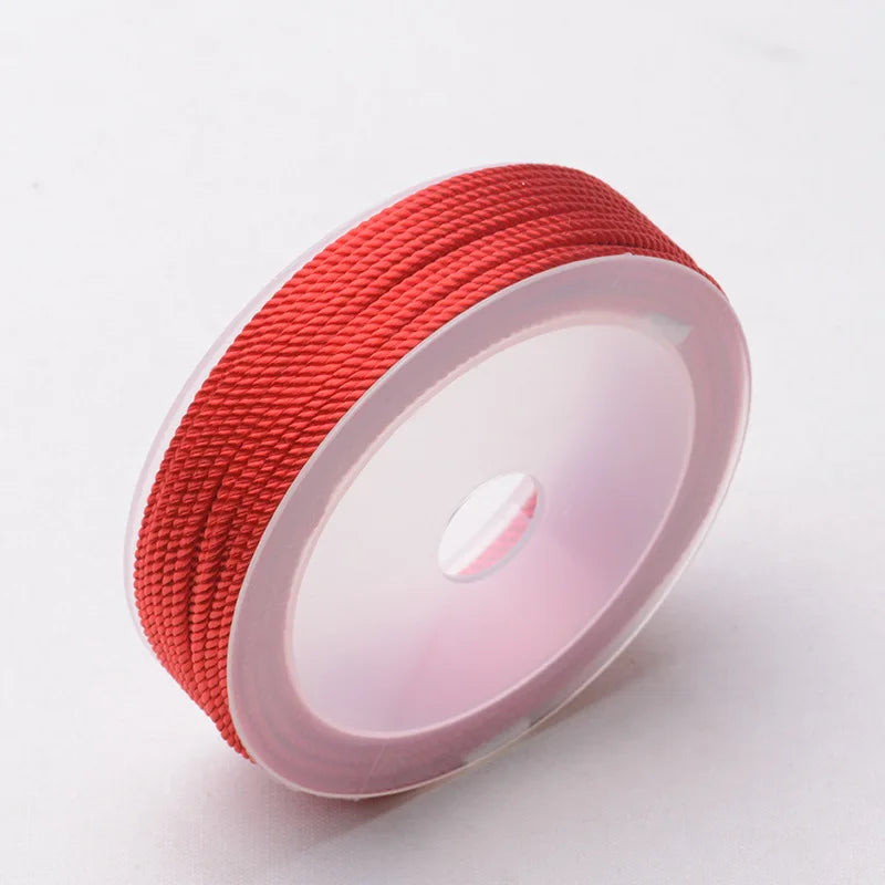 Nylon String Satin Silk Braided Cord for Jewelry Making - 3mm