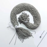 1.5mm 2mm Stainless Steel Link Chain Necklaces 100pcs