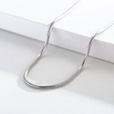 925 Sterling Silver Snake Chain Bracelet for Women and Men