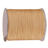 1.5mm Champagne Rattail Satin Braid Nylon Cord 200m/Roll