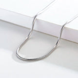 1.5mm 925 Sterling Silver Snake Chain Bracelet Women Mens Jewelry
